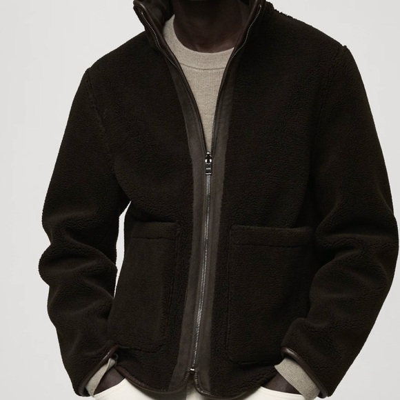 Mango REVERSIBLE SHEEPSKIN JACKET - Picture 7 of 12